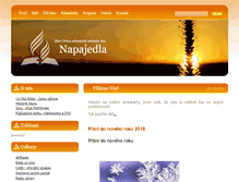 Tablet Screenshot of napajedla.casd.cz