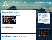 Tablet Screenshot of ceskatrebova.casd.cz
